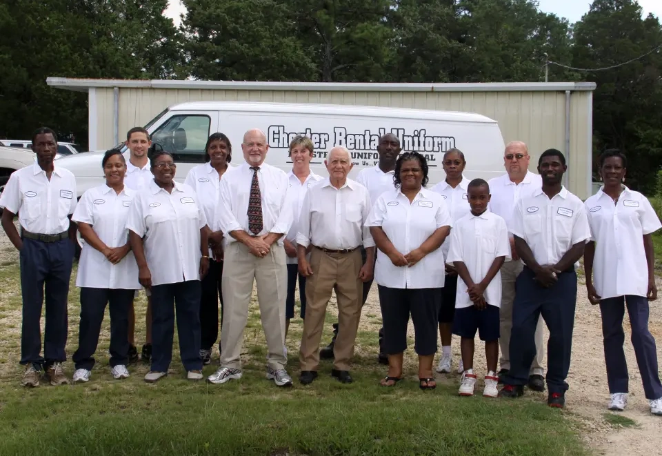 Chester Rental Uniform team photo local uniform rental